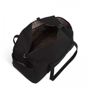 Women’s microfiber large travel duffel bag can be customized
