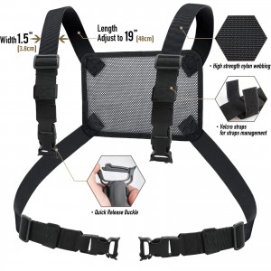 Chest strap to meet your various needs, suitable for a variety of occasions