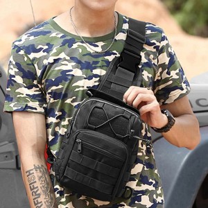 Tactical sling bag backpack Military shoulder bag Men’s chest bag