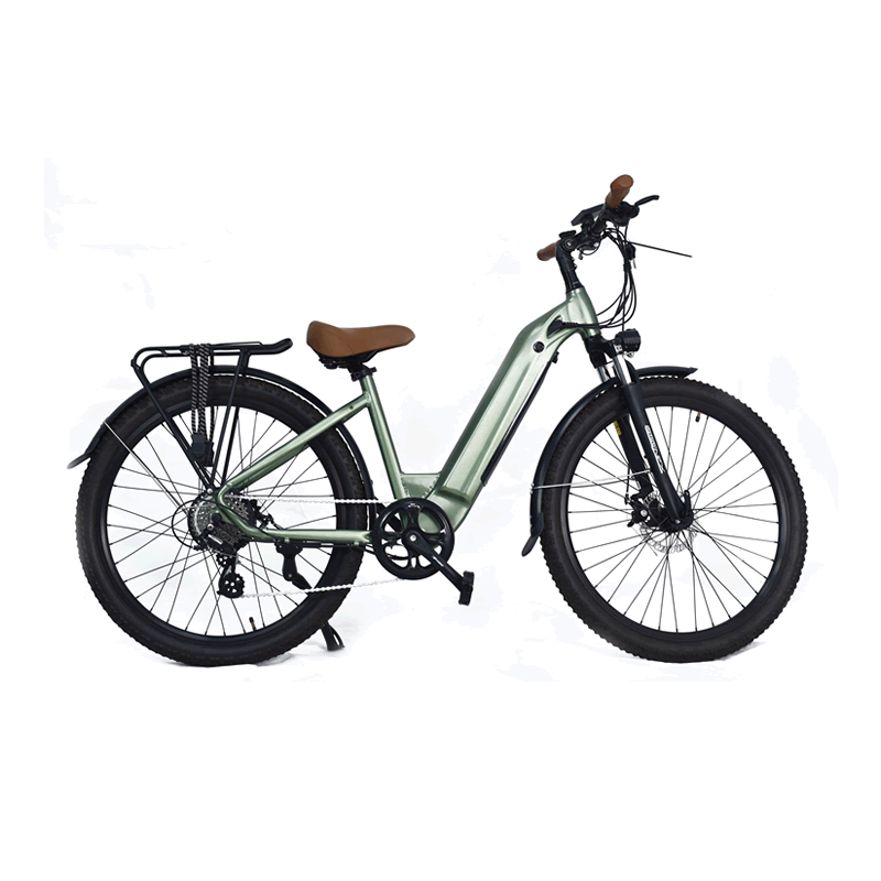 China Wholesale Women Electric City Bike Manufacturers –  TIKI 27.5″ Electric Commuter Bike for Adults – TIKI