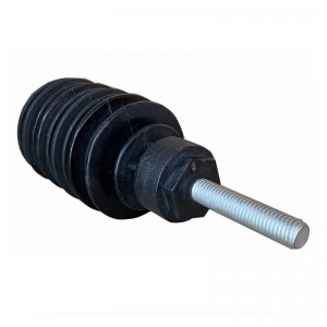 China High Voltage Black Insulated Rod