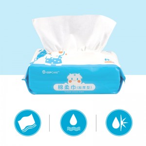 Cotton Tissue for Dry and Wet Use　