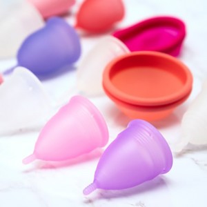 High quality menstrual cup made of safe materials relia\ble enough