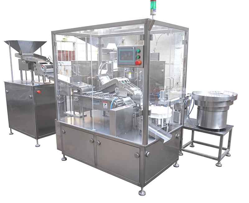 Effervescent Tube Packaging Machine With Covers For Your Choice