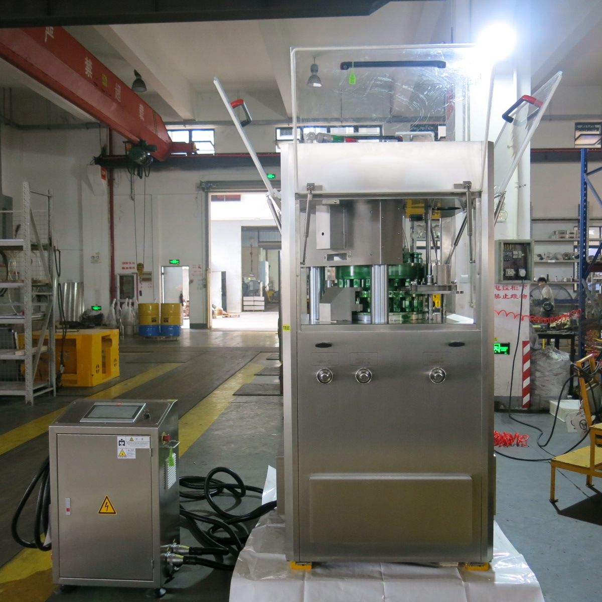 ZPTF420 big pressure rotary tablet press (5)