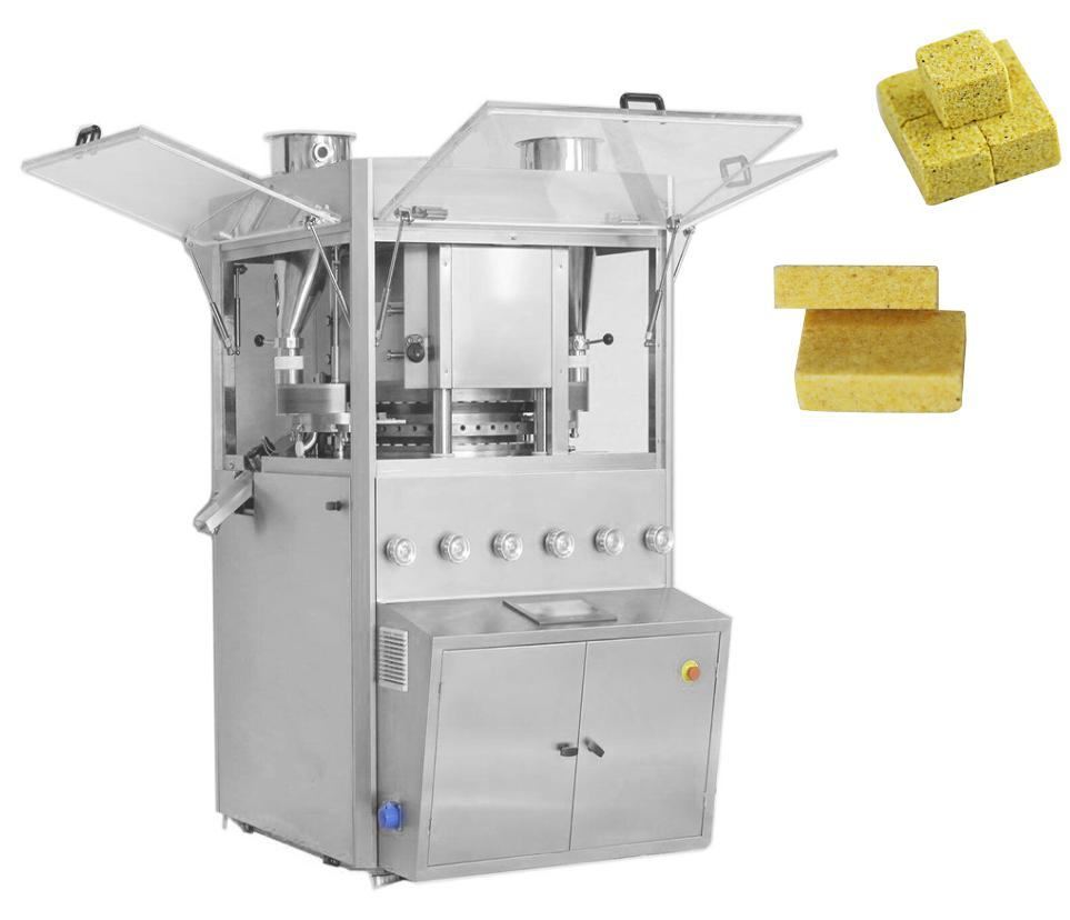 High speed chicken cube production line tablet press for 4g/10g Seasoning cube machines