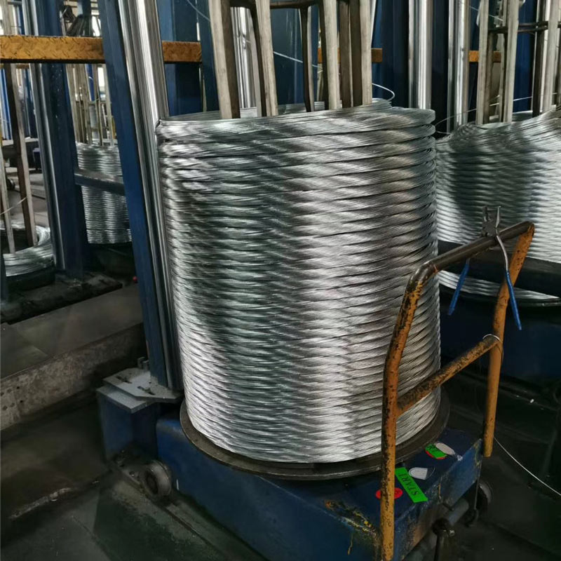 High Quality for Steel fiber wire - GALFAN WIRE ZN-AL 5%-10% – Meijiahua