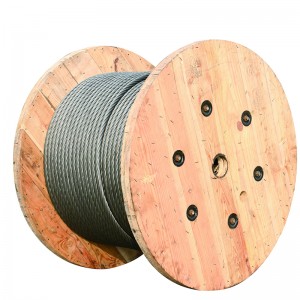 OEM Manufacturer High Quality 6X19 6X19s 6X19+Iws Steel Cable Steel Wire Rope Galvanized Ungalvanized