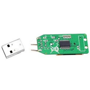 8GB USB 闪存盘 PCB 板布局组装 FR4 CEM1 CEM3 陶瓷铝 ROSH, TS 证书 JY PCB Min 0.1mm Min 1:8 ±5%