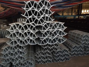 Steel Fabrication Galvanized 100UC 14.8 Retaining Wall Post