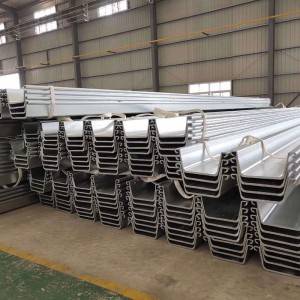 Chinese wholesale Angle post for fence – Steel Sheet Pile – Rainbow