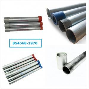 Electrical Gi Conduit Pipes - Steel Conduit Pipe BS4568-1970 Conduit – Rainbow