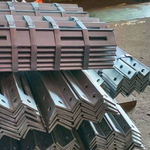 Precision Process on Steel-Steel Angle Hoing & Cutting