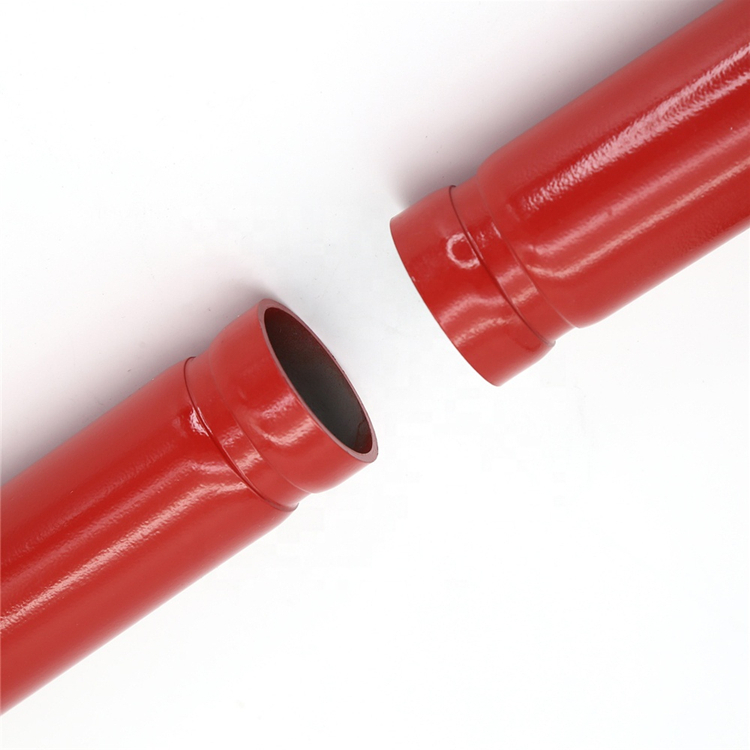 New Arrival China Low Carbon Hollow Sections Pipe - Powder coating pipe for water irrigation and fire fighting – Rainbow