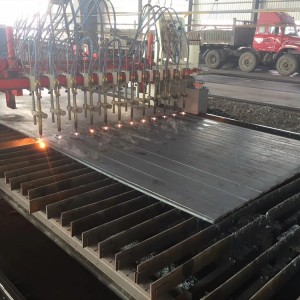 Precision Process on Steel-Plasma CNC Cutting steel plate