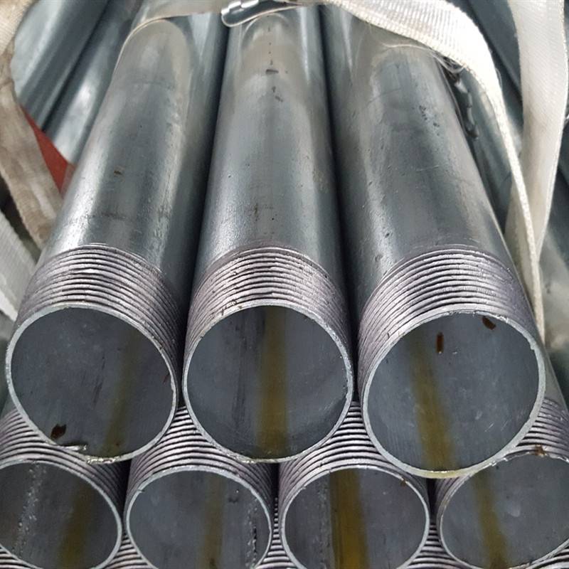 Thread ends of Round Pipe