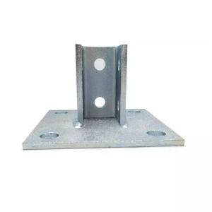 Galvanized 125*65 Fuse Cutout Solar Mounting Channel