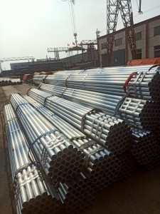 1 1/2 inch Scaffolding Building Construction Galvanised Scaffold Pipe