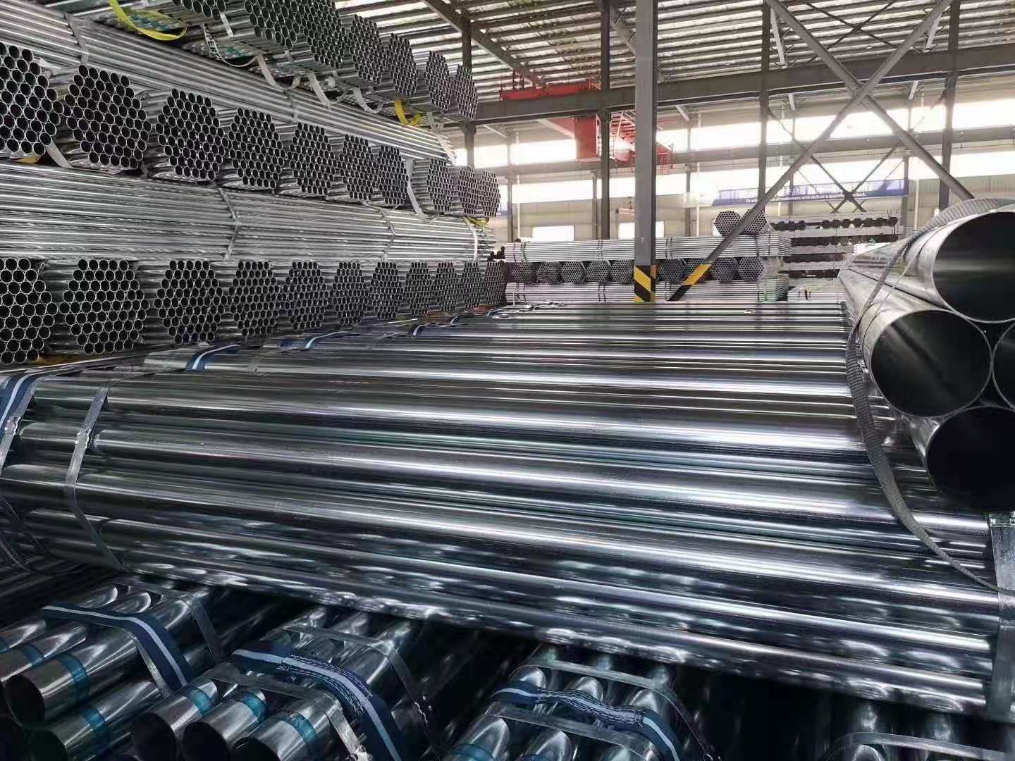 PRIME PRE GALVANIZED ROUND STEEL PIPE FOR GREENHOUSE Featured Image