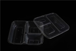 China Supplier Rectangular Container Pp - Wholesale High Quality Microwavable Takeaway Multi-Compartment Containers – Yilimi