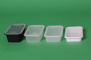 Factory Outlets Disposable Red Food Container - Rectangle Clasp container – Yilimi