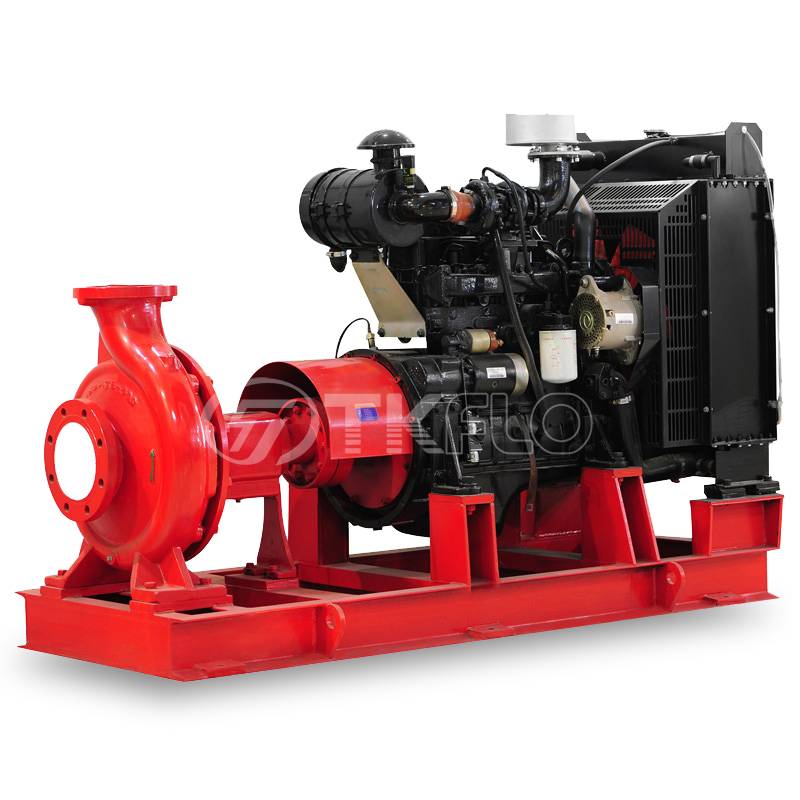 Cheapest Price Vertical Inline Shaft Turbine Pump - Single stage end suction centrifugal type NFPA FM fire pump – Tongke