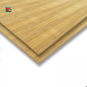 Teak Wood Grain Engineered  Ev Veneered Mdf Panels For Door Skin | 3Mm -25Mm