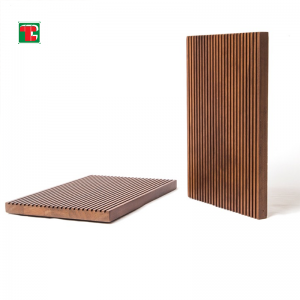 Timber Batten Cladding Interior – Red Cherry Solid Wood | Tongli