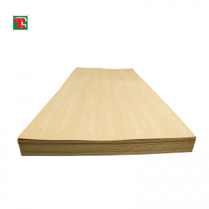 3.2mm Chinese Fancy Ash Veneer Plywood in Crown Cut for Decoration