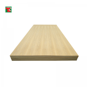 3.2mm Chinese Fancy Ash Veneer Plywood in Crown Cut for Decoration