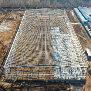 Customized prefabricated steel structure buildi...