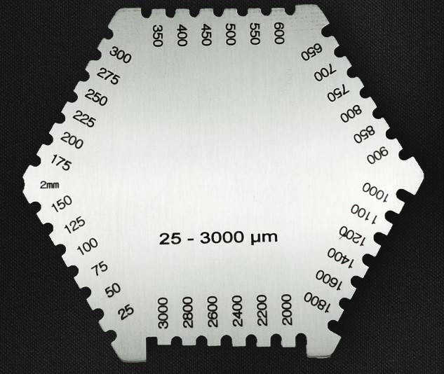 OEM Manufacturer Ndt Thickness Gauge - TMTECK-370 and TMTECK-3000 Wet Film Gauge made by high grade stainless steel – TMTeck