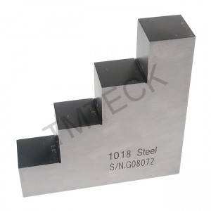 4 step Calibration Test Block thickness 1.0,2.0,3.0,4.0 inch