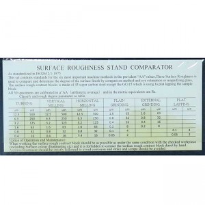 30 Piece Specimen Comparator&Roughness Comparator (30 pcs/set) of roughness tester