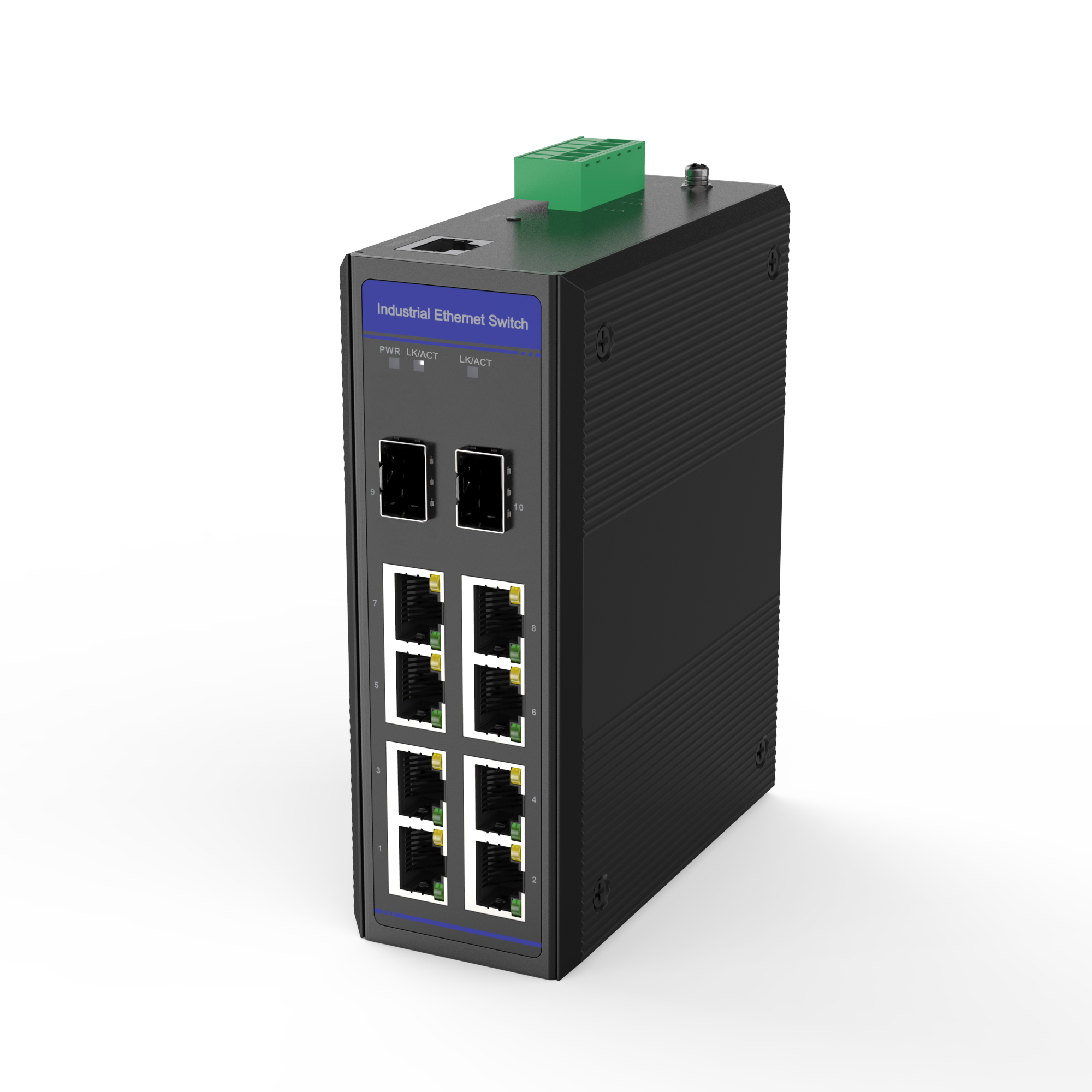 TH-G310-8E2SFP Sənaye Ethernet açarı