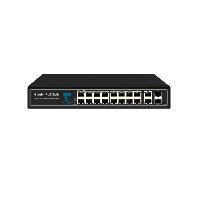 TH-G0010PB-S120w Ethernet Switch 2xGigabit RJ45, 8×10/100/1000Base-T PoE Port