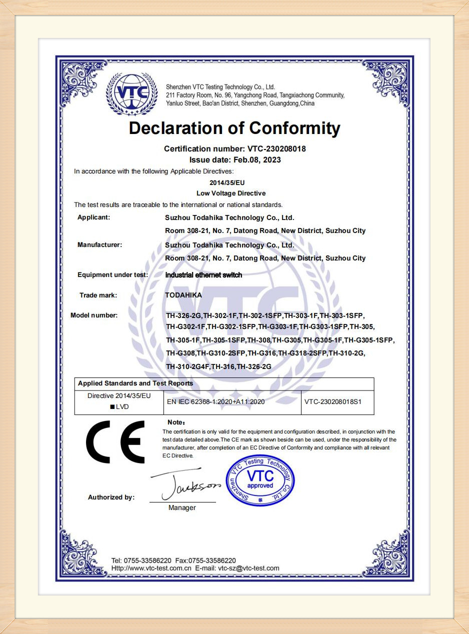 Certificat CE LVD_00