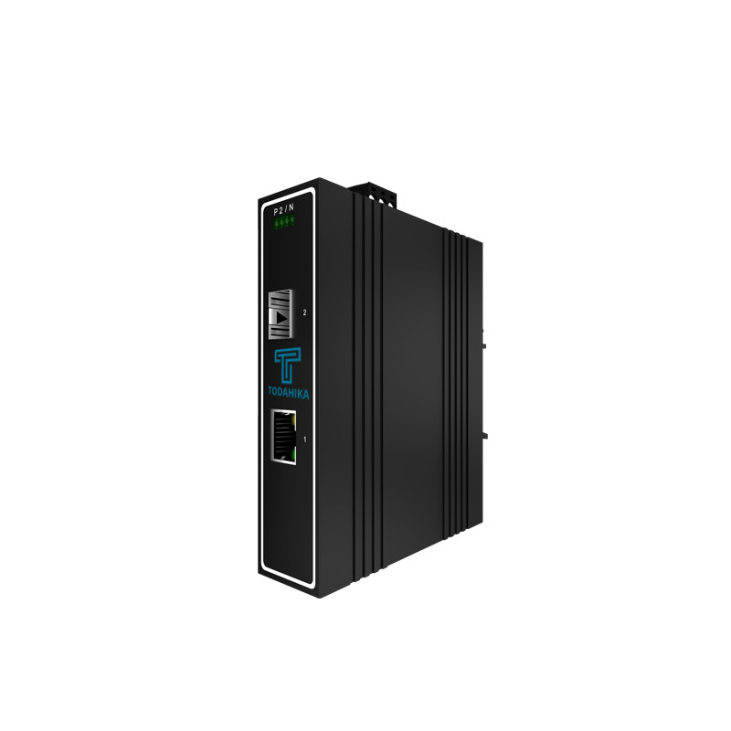 TH-4G0101 កម្មវិធីបម្លែងប្រព័ន្ធផ្សព្វផ្សាយឧស្សាហកម្ម 1xGigabit SFP, 1 × 10/ 100/1000Base-T