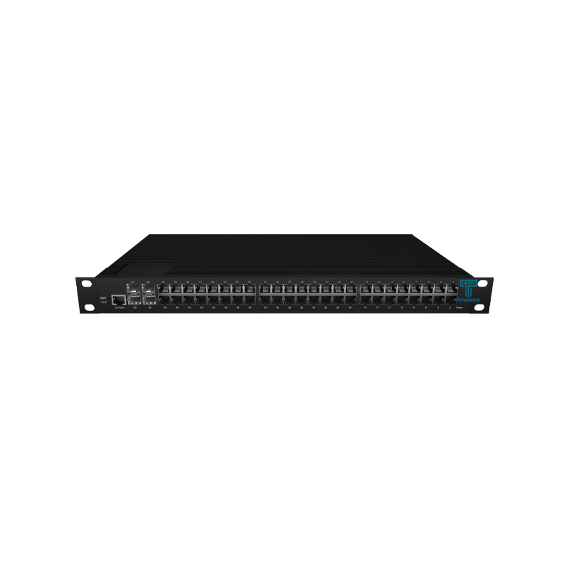 TH-8G Series Industrial Rack-mons Managed Aer Switch