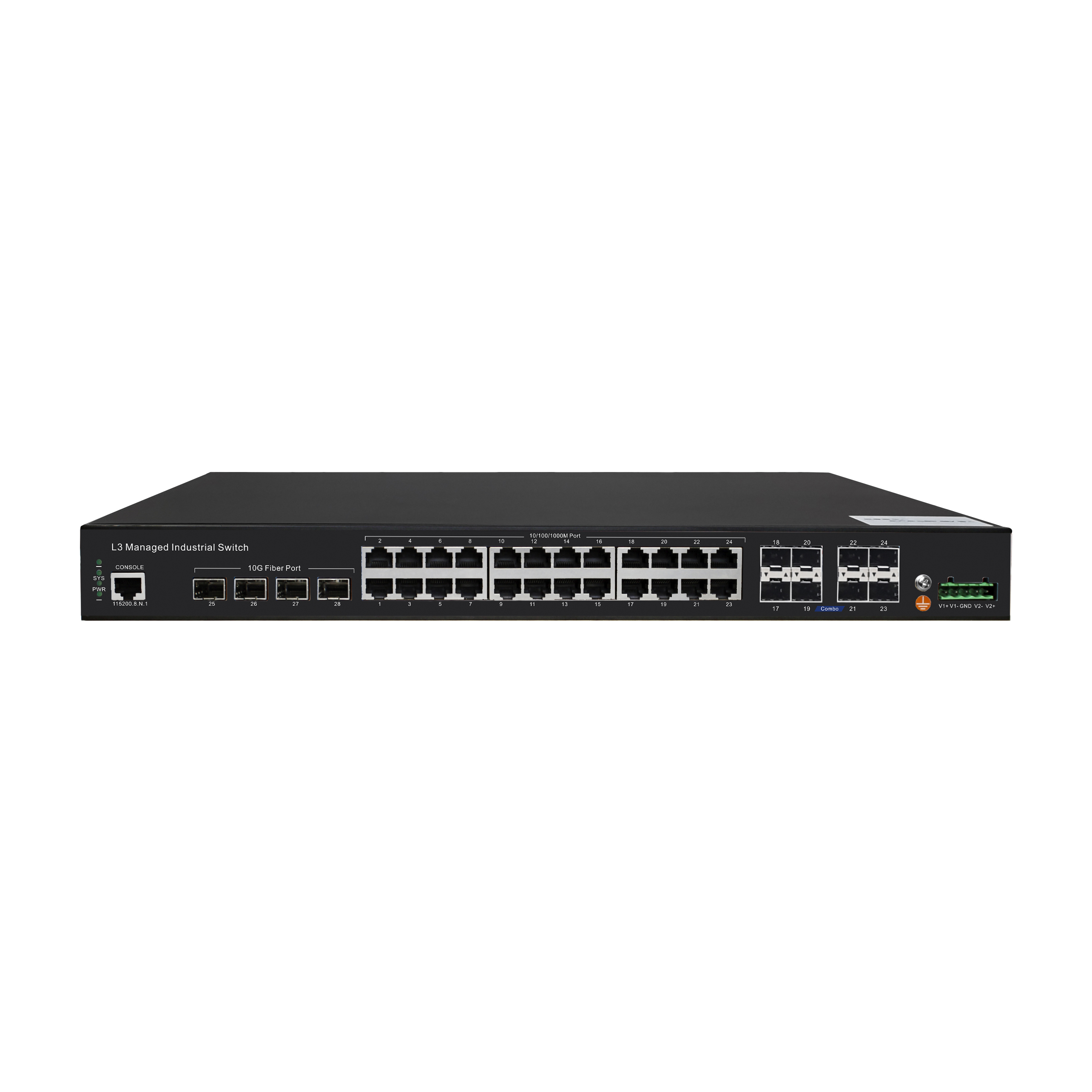 Switch Ethernet Industrial Série TH-G7028-8G