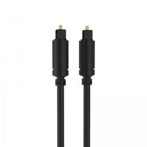 Pakyawan OEM Optical Audio Cable, Digital Optic Cord, Toslink Cable, Aluminum Shell, Gold-Plated connector para sa Sound Bar, TV, PS4, Xbox, Samsung, Vizio- 0.5-5M