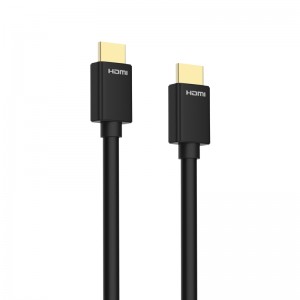 공장 공급 프리미엄 고속 HDMI 케이블, HDMI2.0 M - M 케이블 18Gpbps 4K@60Hz, 알루미늄 합금 쉘, 금도금 커넥터 및 PVC 재킷, 0.5-5M