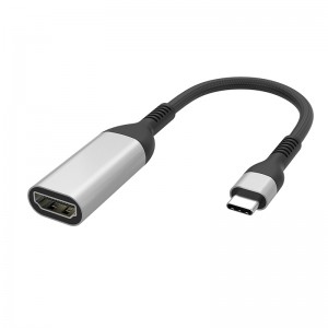 USB C کان HDMI اڊاپٽر (4K@30Hz)، USB C کان HDMI اڊاپٽر 4K ڪيبل، ٽائپ-سي کان HDMI اڊاپٽر ٿنڊربولٽ 3 لاءِ، پورٽبل هاءِ اسپيڊ USB سي اڊاپٽر، MacBook پرو/ايئر سان مطابقت رکندڙ، سرفيس بڪ، Pixelbook، Dell XPS، Samsung Galaxy ۽ وڌيڪ