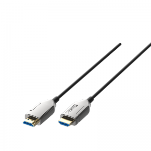 OEM Flexible 8K 48Gbps HDMI Active Optical Fiber AOC 10-100M Cable, 8K@60Hz, 4K@120Hz Ultra High Speed ​​48Gbps Dynamic HDR, eARC,ARR, Dolby Atmos, Compatibile cù PS5, Xbox Series X, UHD TV-Gold