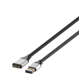 USB sync data cable for your Samsung Galaxy S5 and or Galaxy Note 3, connects a portable external USB 3.0 hard drive to a computer for speedy file transfer or synchs and charges Samsung smartphones...