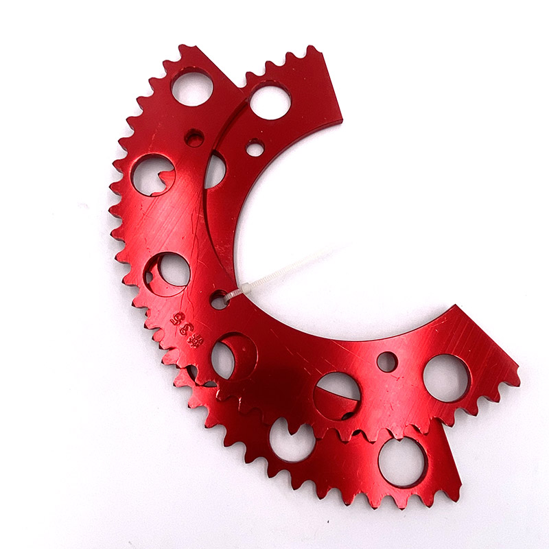 Wholesale Kart Spindle Spacers Factories - 80T ALUMINUM 6061‐T6 #35 PITCH KART SPROCKET – Tongbao