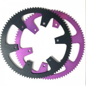 factory low price China Colorful Anodized Motorcycle Sprockets and Gear Dirt Pit Bike