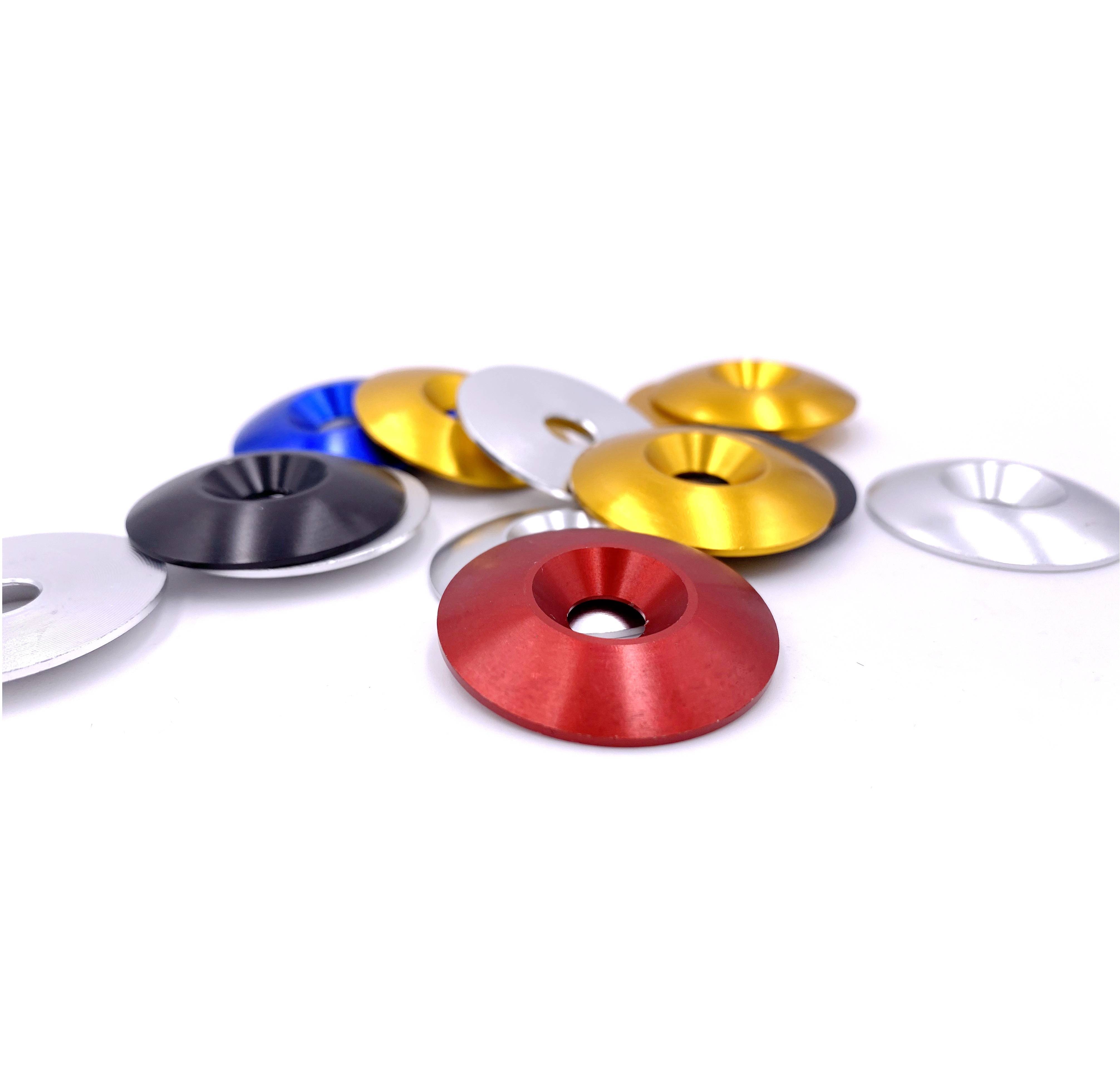 Best Aluminium Kart Cable Clamp Manufacturers - 34*8*4.5mm COLOR ANODIZED WASHER ALUMINUM COUNTERSUNK WASHER FOR GO KART – Tongbao