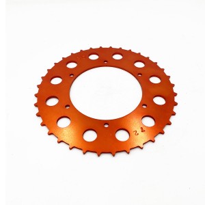 35 sprocket with jumping teeth for racing kart use