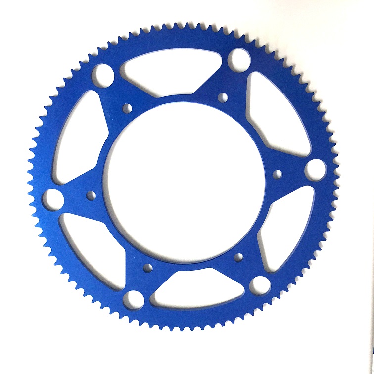 Good Quality High-Quality kart rear sprocket - Strong Wear-Resisting and High precision Alcoa 7075-T6 #219 Pitch Kart Sprocket  – Tongbao